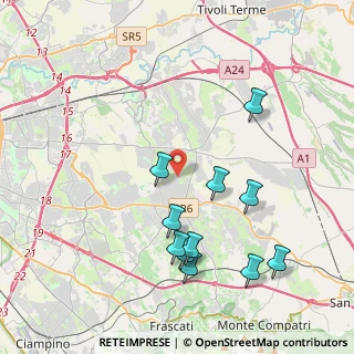 Mappa Via Domanico, 00132 Roma RM, Italia (4.45636)