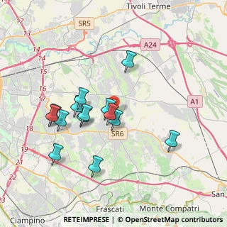 Mappa Via Domanico, 00132 Roma RM, Italia (3.65071)