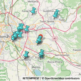 Mappa Via Domanico, 00132 Roma RM, Italia (9.2535)