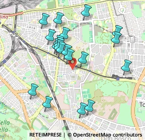 Mappa Via Giuseppe Cei, 00177 Roma RM, Italia (0.992)