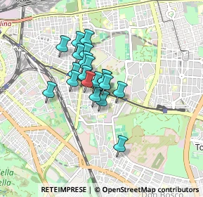 Mappa Via Giuseppe Cei, 00177 Roma RM, Italia (0.6)