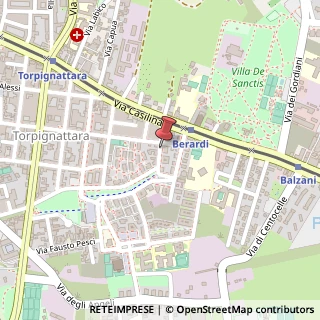 Mappa Via Giuseppe Cei,  19, 00177 Roma, Roma (Lazio)