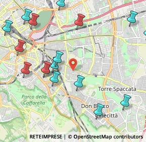 Mappa Via Giuseppe Cei, 00177 Roma RM, Italia (2.73471)