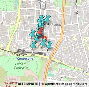 Mappa Via delle Dalie, 00172 Roma RM, Italia (0.2945)