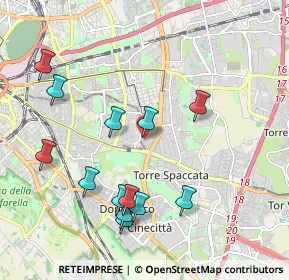 Mappa Via delle Dalie, 00172 Roma RM, Italia (2.24)