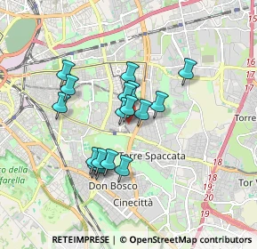 Mappa Via delle Dalie, 00172 Roma RM, Italia (1.45294)