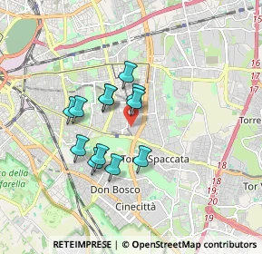 Mappa Via delle Dalie, 00172 Roma RM, Italia (1.41917)