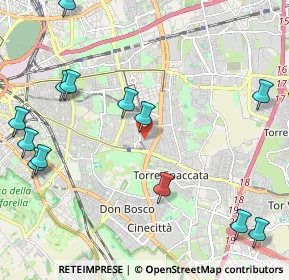 Mappa Via delle Dalie, 00172 Roma RM, Italia (3.00643)