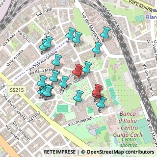 Mappa Piazza Montecastrilli, 00181 Roma RM, Italia (0.2315)