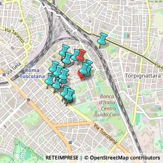 Mappa Piazza Montecastrilli, 00181 Roma RM, Italia (0.324)