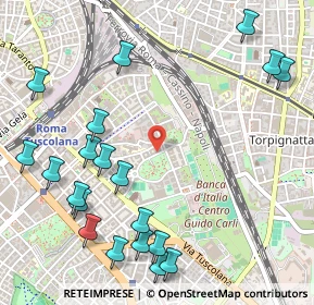 Mappa Piazza Montecastrilli, 00181 Roma RM, Italia (0.712)