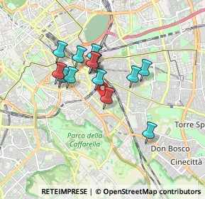 Mappa Piazza S. Domenico Savio, 00181 Roma RM, Italia (1.47154)