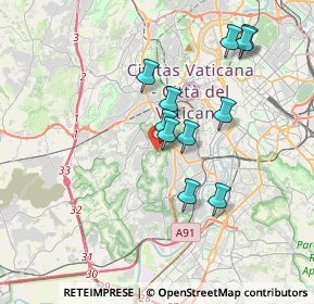 Mappa Via Giorgio Zoega, 00164 Roma RM, Italia (3.38818)