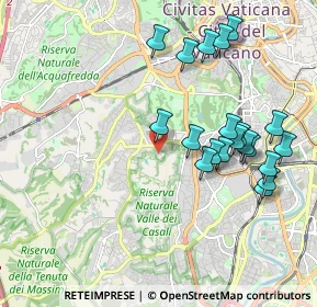 Mappa Via Giorgio Zoega, 00164 Roma RM, Italia (2.158)