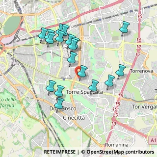 Mappa Via dei Salici, 00172 Roma RM, Italia (2.01333)