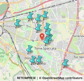 Mappa Via dei Salici, 00172 Roma RM, Italia (1.76308)