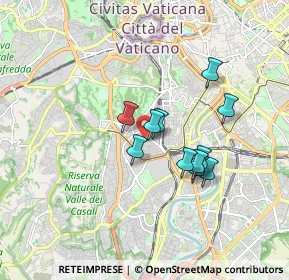 Mappa Via Giovanni Stefano Roccatagliata, 00152 Roma RM, Italia (1.40727)