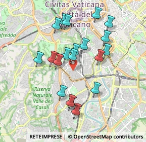 Mappa Via Giovanni Stefano Roccatagliata, 00152 Roma RM, Italia (1.8195)