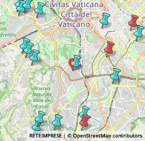 Mappa Via Giovanni Stefano Roccatagliata, 00152 Roma RM, Italia (3.22278)