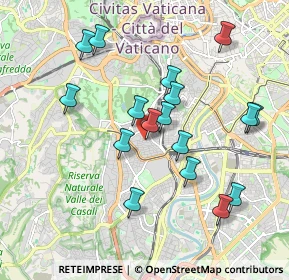 Mappa Via Giovanni Stefano Roccatagliata, 00152 Roma RM, Italia (1.94941)
