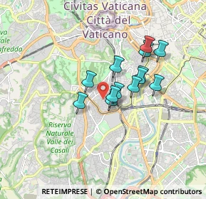 Mappa Via Giovanni Stefano Roccatagliata, 00152 Roma RM, Italia (1.33615)