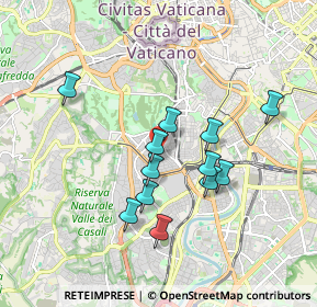 Mappa Via Giovanni Stefano Roccatagliata, 00152 Roma RM, Italia (1.65083)