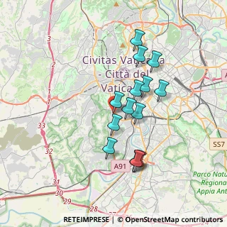 Mappa Via Clelia Garofolini, 00151 Roma RM, Italia (3.24929)