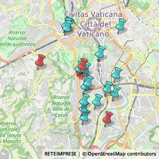 Mappa Via Clelia Garofolini, 00151 Roma RM, Italia (1.86579)