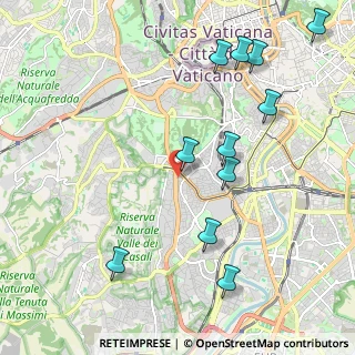 Mappa Via Clelia Garofolini, 00151 Roma RM, Italia (2.51273)