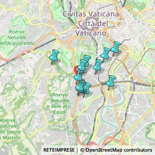 Mappa Via Clelia Garofolini, 00151 Roma RM, Italia (1.22091)