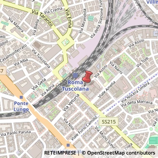 Mappa Via Assisi, 18, 00181 Roma, Roma (Lazio)