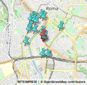Mappa Via Luca della Robbia, 00153 Roma RM, Italia (0.702)