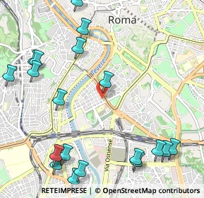 Mappa Via Luca della Robbia, 00153 Roma RM, Italia (1.5225)