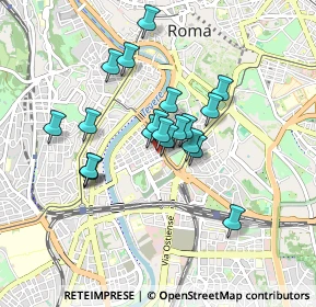 Mappa Via Luca della Robbia, 00153 Roma RM, Italia (0.7235)