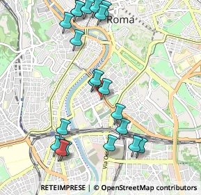 Mappa Via Luca della Robbia, 00153 Roma RM, Italia (1.204)