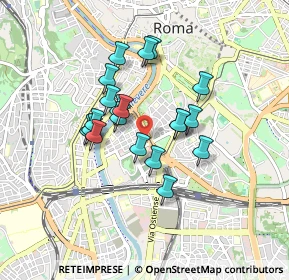 Mappa Via Luca della Robbia, 00153 Roma RM, Italia (0.7155)