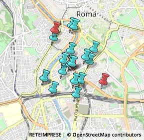 Mappa Via Luca della Robbia, 00153 Roma RM, Italia (0.638)