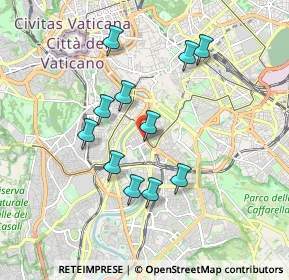 Mappa Via Luca della Robbia, 00153 Roma RM, Italia (1.72182)