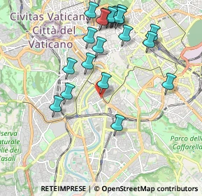 Mappa Via Luca della Robbia, 00153 Roma RM, Italia (2.2475)