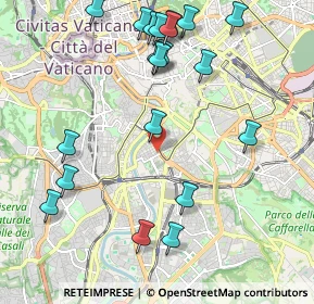 Mappa Via Luca della Robbia, 00153 Roma RM, Italia (2.5515)