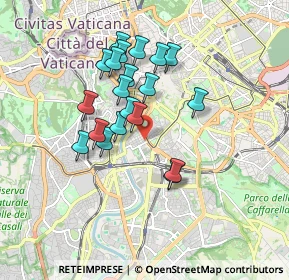 Mappa Via Luca della Robbia, 00153 Roma RM, Italia (1.573)
