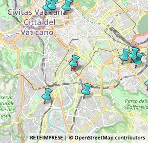 Mappa Via Luca della Robbia, 00153 Roma RM, Italia (2.82455)