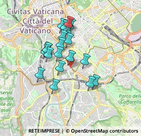 Mappa Via Luca della Robbia, 00153 Roma RM, Italia (1.5175)