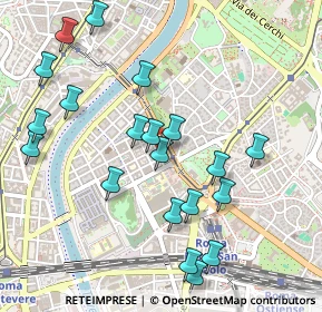 Mappa Via Luca della Robbia, 00153 Roma RM, Italia (0.5665)