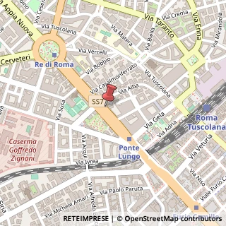Mappa Via Appia Nuova, 233, 00183 Roma, Roma (Lazio)