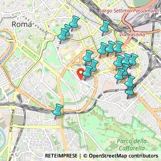 Mappa Via Aquitania, 00183 Roma RM, Italia (1.0815)