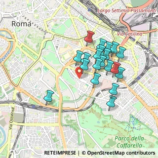 Mappa Via Aquitania, 00183 Roma RM, Italia (0.816)