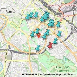 Mappa Via Aquitania, 00183 Roma RM, Italia (0.92)