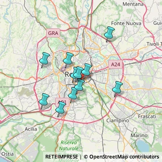Mappa Via Beata Maria de Mattias, 00183 Roma RM, Italia (6.00727)