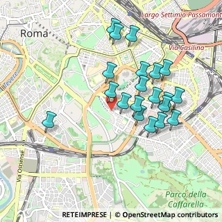 Mappa Via Beata Maria de Mattias, 00183 Roma RM, Italia (0.934)